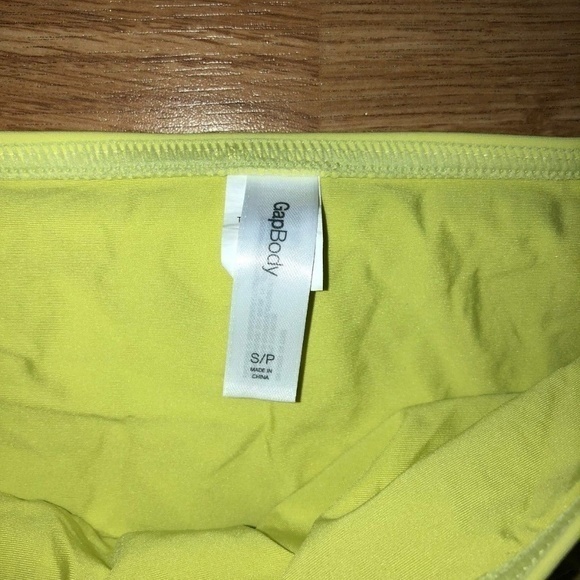 Gap Body Women's Small Green‎ Yellow Bikini - Picture 5 of 14